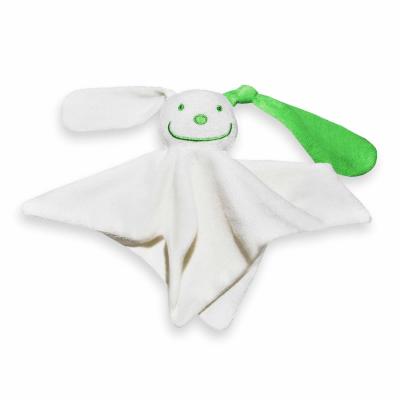 Tutpoppetje Ecru Met Groen Oor